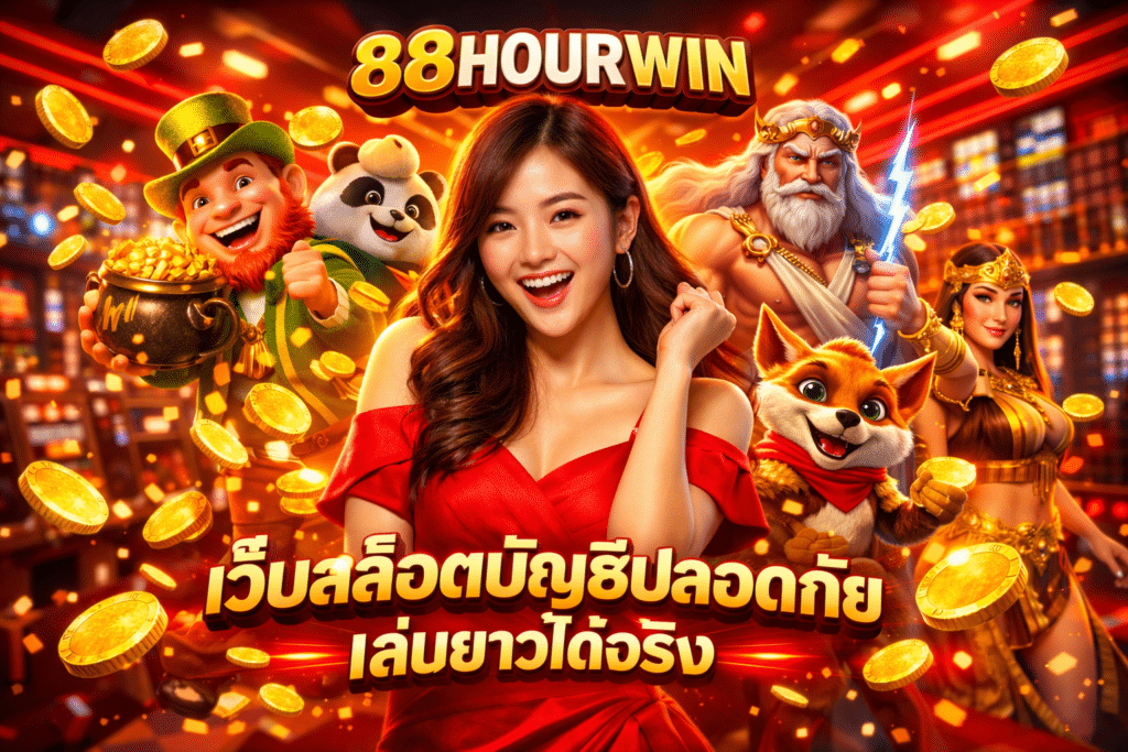 88HOURWIN เว็บสล็อตบัญชีปลอดภัย เล่นยาวได้จริง