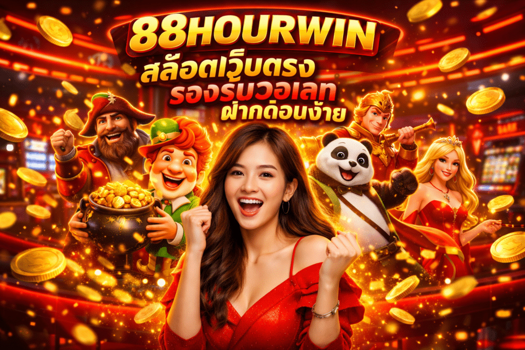 88HOURWIN สล็อตเว็บตรง รองรับวอเลท ฝากถอนง่าย